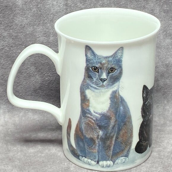 Cats Galore Mug Roy Kirkham England 2005 Fine Bone China 12oz Cup K.M. Hassall - Picture 4 of 11